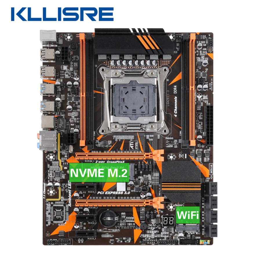 Kit Placa Mãe X99 + Processador Intel Xeon E52678 V3 + 16gb Ddr4