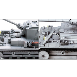 Tanque De Guerra De Montar F2 1193 Peças Compatível com Lego - Imagem 4