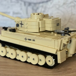 Tanque De Guerra De Montar Tiger 995 Peças + 2 Soldados Compatível com Lego - Imagem 4