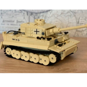 Tanque De Guerra De Montar Tiger 995 Peças + 2 Soldados Compatível com Lego - Imagem 3