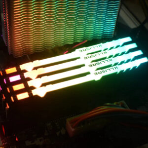 Memoria Ram Ddr4 8gb Gamer Rgb Kllisre 2666mhz Led Rgb - Imagem 3