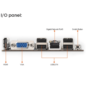 Placa Mãe Mineracão Btc-s37 8 Pcie 16x Vga Com Processador - Imagem 6