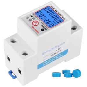 Medidor Consumo De Energia Digital Multifuncional 80a 110v ou 220v - Imagem 4