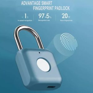 Cadeado Biométrico Impressão Digital Biometria Xiaomi - Imagem 6