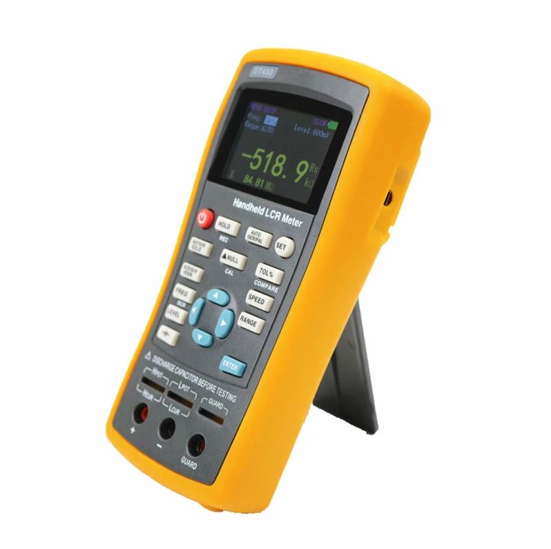 Ponte Rlc Medidor de Ponte Lcr Esr Rlc 100khz Et430 Indutância Digital Nf ...