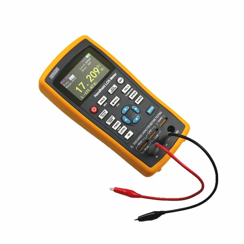 Ponte Rlc Medidor de Ponte Lcr Esr Rlc 100khz Et430 Indutância Digital Nf ...
