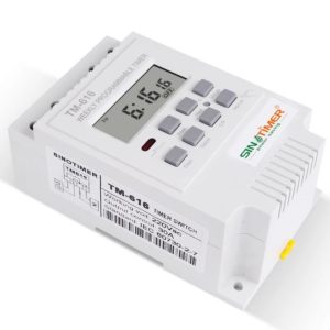 Timer Digital Temporizador Programável Tm616 220v 30a 17prog - Imagem 7