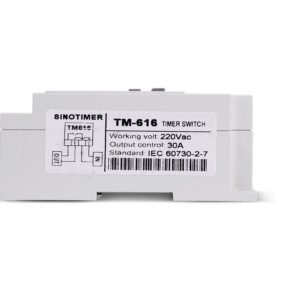 Timer Digital Temporizador Programável Tm616 220v 30a 17prog - Imagem 5