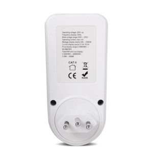 Wattimetro Digital Medidor De Consumo Energia Tomada Bivolt - Imagem 5
