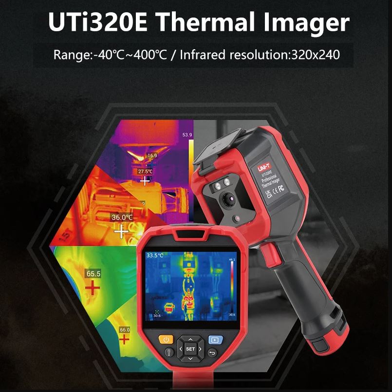 Câmera Térmica UTI320E – 2