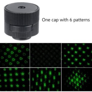 Ponteira Para Laser Usb Laser 303 Star Caps 6 E 8 Desenhos - Imagem 4