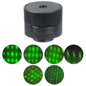 Ponteira Para Laser Usb Laser 303 Star Caps 6 E 8 Desenhos - Imagem 9