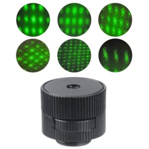 Ponteira Para Laser Usb Laser 303 Star Caps 6 E 8 Desenhos - Imagem 8