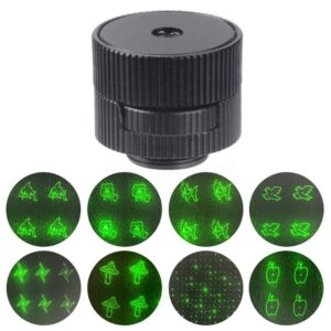 Ponteira Para Laser Usb Laser 303 Star Caps 6 E 8 Desenhos - Imagem 3