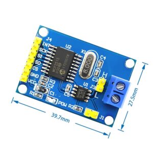 Módulo Can Bus Mcp2515 Tja1050 Serve Para Arduino Rede - Imagem 5