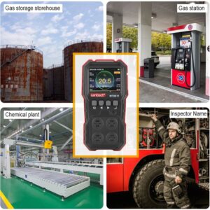 Medidor Detector De Gases Memoria 120.000 Medições Tela Lcd - Imagem 10