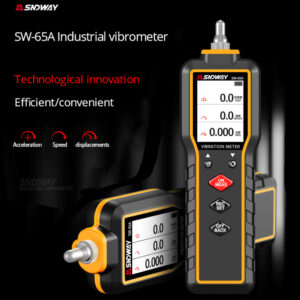 Medidor D Vibração Portátil Digital Vibrômetro Sndway Sw-65a - Imagem 9