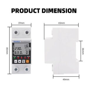 Protetor De Sobretensão Com Wattimetro Wifi Tvps1-63t 220v - Imagem 8