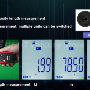 Tacômetro Digital Laser Medidor De Rpm Velocidade Bluetooth UT372D - Imagem 16