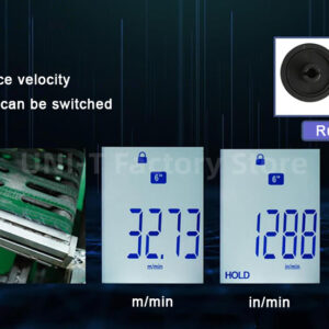 Tacômetro Digital Laser Medidor De Rpm Velocidade Bluetooth UT372D - Imagem 15