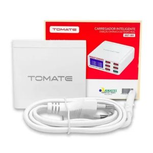 Carregador Inteligente Usb 6 Portas Display Digital com Medidor De Voltagem - Imagem 4