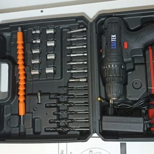 Furadeira / Parafusadeira 21v com 2 Baterias + Maleta para transporte com Conjunto de Ferramentas - Imagem 7