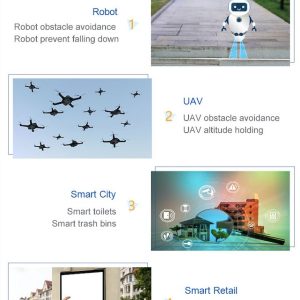 Sensor De Distância Laser Lidar Tfluna Tf-luna 8m Uart I2c Benewake - Imagem 6