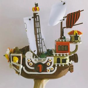 Navio Blocos De Montar Thousand Sunny One Piece 1484 Peças - Imagem 6