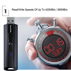 Pendrive Sandisk Extreme Pro 128gb Usb 3.2 Pen Drive Original - Imagem 11