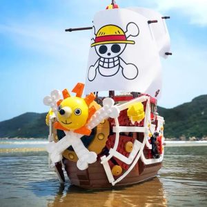 Navio Blocos De Montar Thousand Sunny One Piece 1484 Peças - Imagem 7