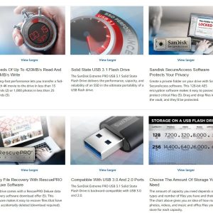 Pendrive Sandisk Extreme Pro 128gb Usb 3.2 Pen Drive Original - Imagem 15