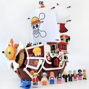 Navio Blocos De Montar Thousand Sunny One Piece 1484 Peças - Imagem 4