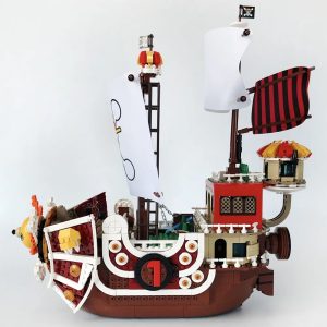 Navio Blocos De Montar Thousand Sunny One Piece 1484 Peças - Imagem 3