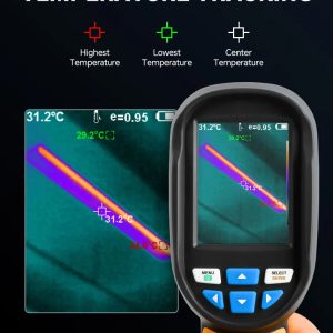 Câmera Térmica RX-300 Termográfica Termovisor Temperatura Infravermelho - Imagem 30