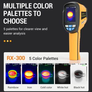 Câmera Térmica RX-300 Termográfica Termovisor Temperatura Infravermelho - Imagem 27