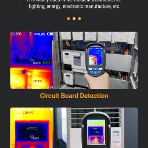 Câmera Térmica RX-300 Termográfica Termovisor Temperatura Infravermelho - Imagem 25