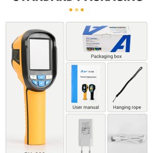 Câmera Térmica RX-300 Termográfica Termovisor Temperatura Infravermelho - Imagem 23