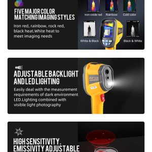 Câmera Térmica RX-300 Termográfica Termovisor Temperatura Infravermelho - Imagem 18