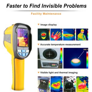 Câmera Térmica RX-300 Termográfica Termovisor Temperatura Infravermelho - Imagem 17