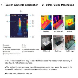 Câmera Térmica RX-300 Termográfica Termovisor Temperatura Infravermelho - Imagem 16