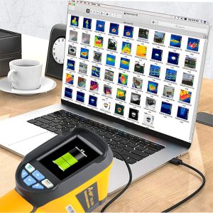 Câmera Térmica RX-300 Termográfica Termovisor Temperatura Infravermelho - Imagem 13