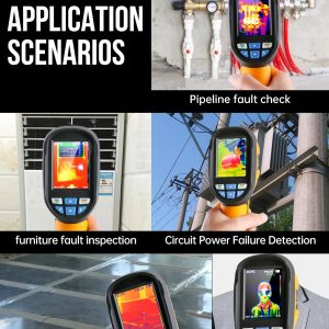 Câmera Térmica RX-300 Termográfica Termovisor Temperatura Infravermelho - Imagem 5