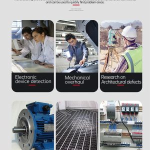 Câmera Térmica RX-300 Termográfica Termovisor Temperatura Infravermelho - Imagem 4