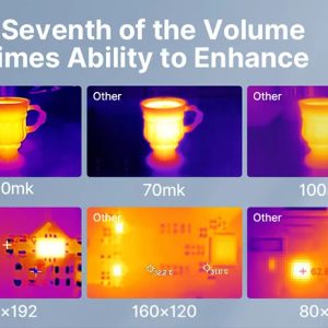 Câmera Térmica Infiray P2 Pro com Lente Macro Para ANDROID e IOS Visão Noturna Caça Pesca Termal - Imagem 11