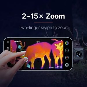 Câmera Térmica Infiray T2 Pro Visão Noturna Para Android ou IOS - Imagem 6