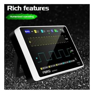 Osciloscópio Touch 100mhz 2 canais Fnirsi 1013D Profissional - Imagem 7