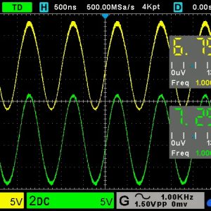 Osciloscópio De Bancada Hantek DSO2D15 Gerador de Funções 2 Canais 150mhz - Imagem 12