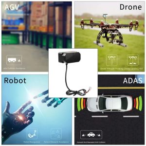 Sensor de Distância Laser Lidar TFMINI PLUS Benewake Ip65 12m - Imagem 5