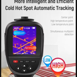 Câmera Térmica RX-500 A-BF Infravermelho Termográfica Medição Temperatura 256x192 - Imagem 6