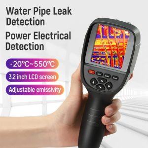 Câmera Térmica RX-500 A-BF Infravermelho Termográfica Medição Temperatura 256x192 - Imagem 5